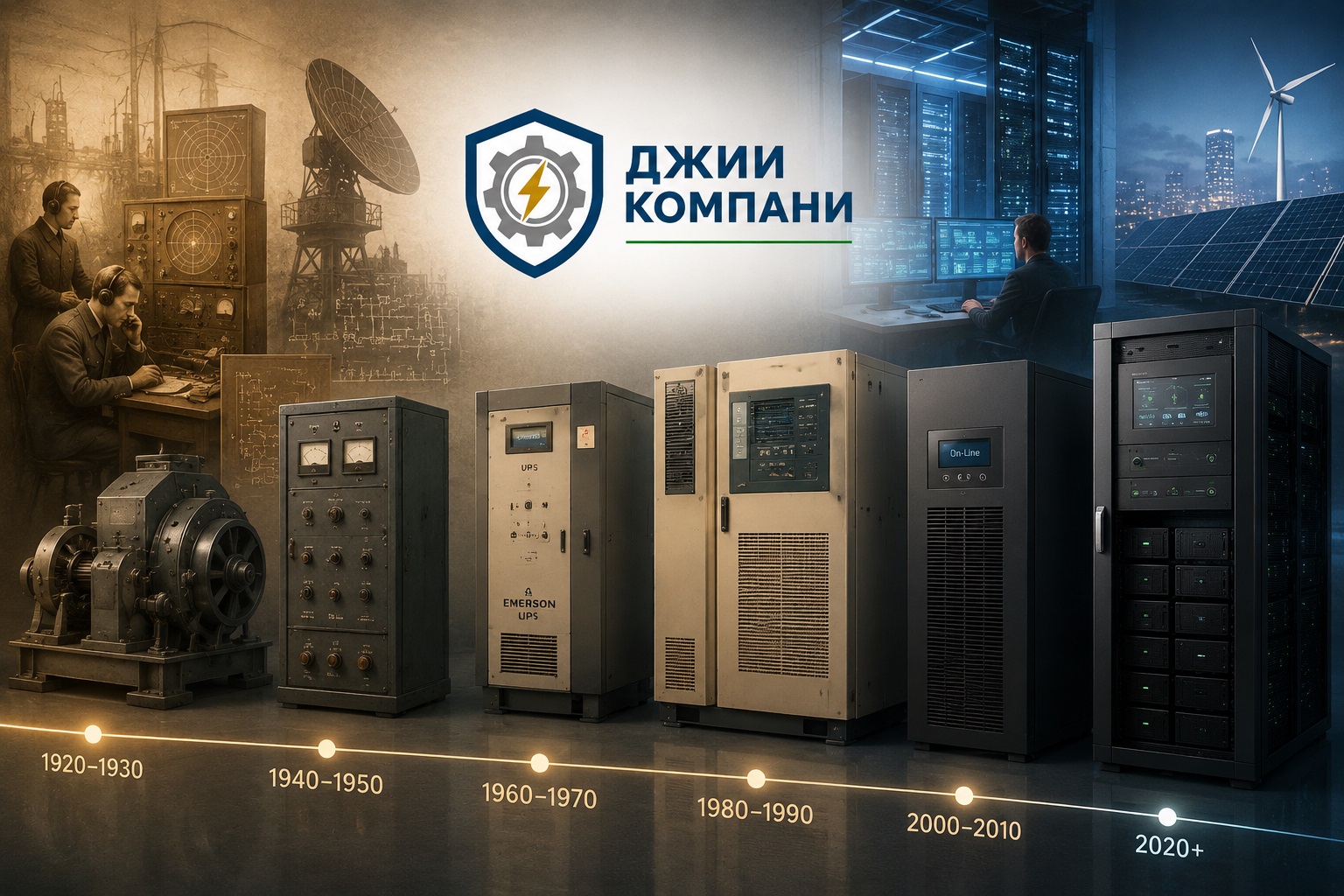 История создания первого источника бесперебойного питания