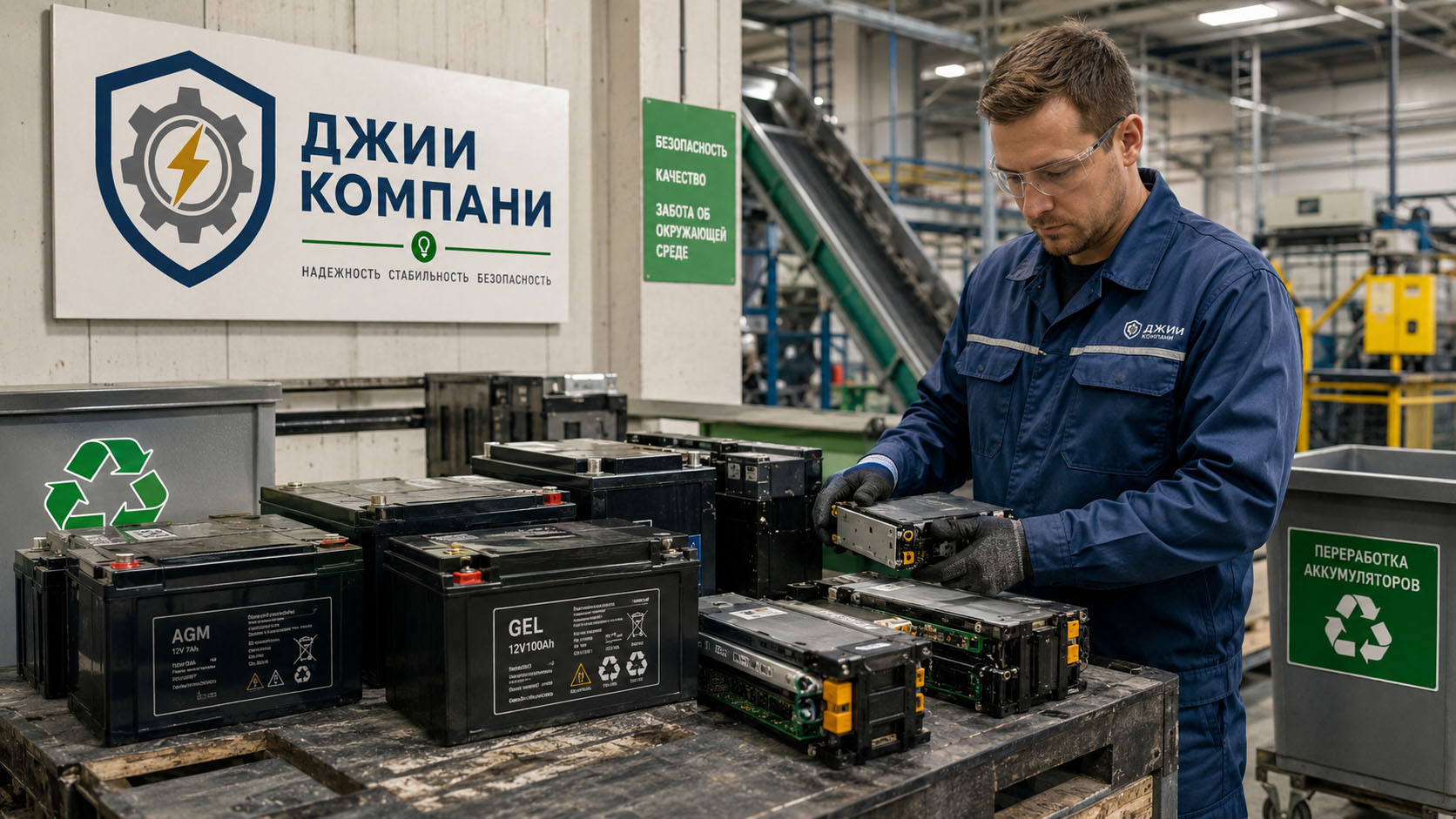 Утилизация аккумуляторов от ИБП